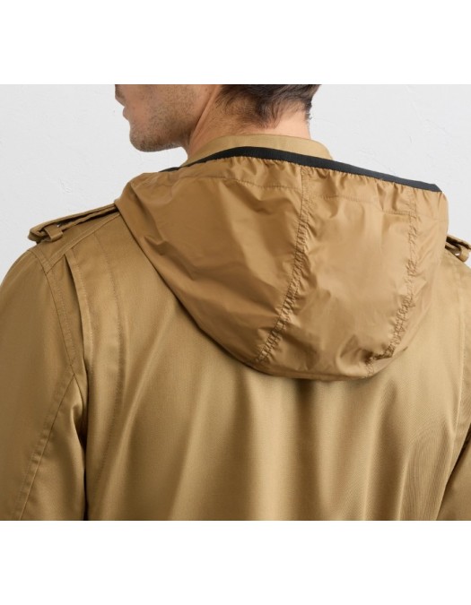 Jacheta PAL ZILERI, mustard colored cotton and polyester gabardine - 9C36ST141SO20052