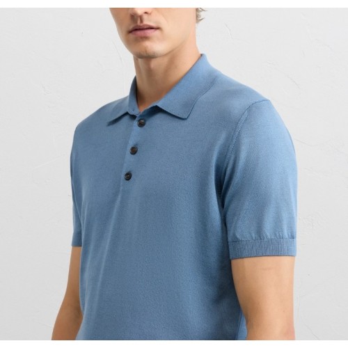 Tricou PAL ZILIERI, light blue, regular fit