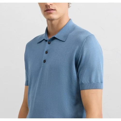 Tricou PAL ZILIERI, light blue, regular fit