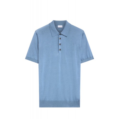 Tricou PAL ZILIERI, light blue, regular fit