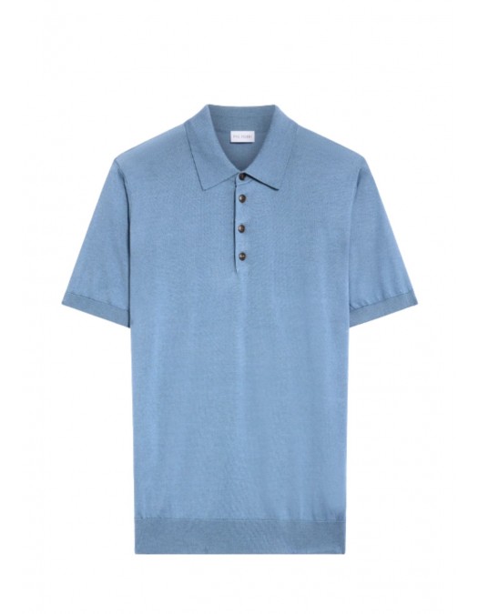 Tricou PAL ZILIERI, light blue, regular fit - 9C3M0U303SM72106