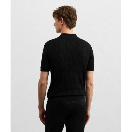 Tricou PAL ZILIERI, Regular Fit, Black
