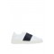 Sneakers VALENTINO, calfskin open sneakers, Alb