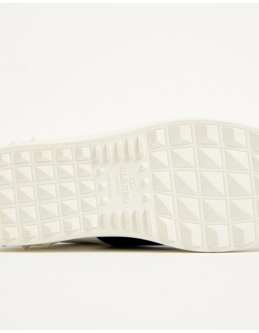 Sneakers VALENTINO, calfskin open sneakers, Alb - 9Y2S0830BLUM15