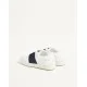 Sneakers VALENTINO, calfskin open sneakers, Alb - 9Y2S0830BLUM15