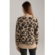 Pulover JOOP, Animal Print Leopard, Brown - A10015666268