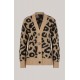 Pulover JOOP, Animal Print Leopard, Brown - A10015666268