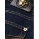 Jeans Versace, Bleumarin, Logo Auriu - A818321A022331D100