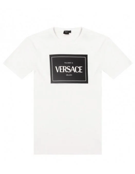 TRICOU VERSACE , Bumbac, Imprimeu Frontal - A89296A228806A1001 TRICOU VERSACE , Bumbac, Imprimeu Frontal - A89296A228806A1001