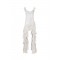 Rochie ELISABETTA FRANCHI, georgette-fabric with feather-print, Alb