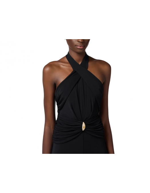 ROCHIE ELISABETTA FRANCHI, Halter Crew, Elegant, Black - AB71952E2110 ROCHIE ELISABETTA FRANCHI, Halter Crew, Elegant, Black - AB71952E2110