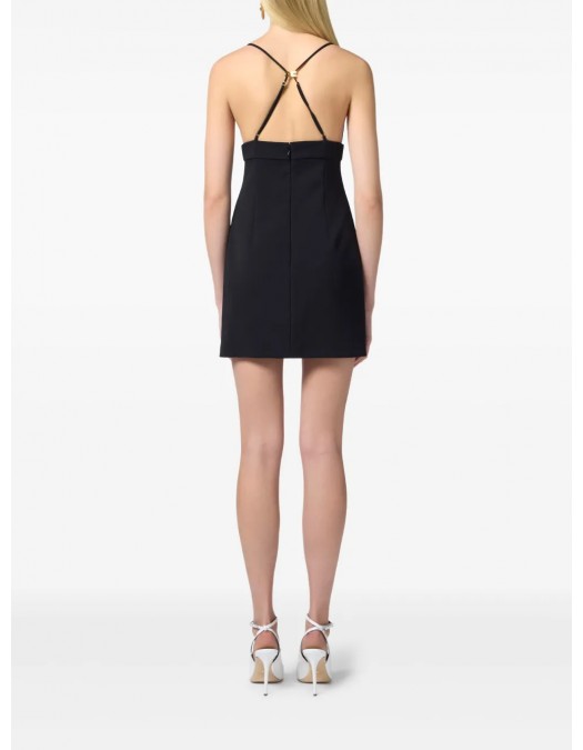 ROCHIE ELISABETTA FRANCHI, Floral Insert, Lace Details, Mini, Black - AB72952E2110 ROCHIE ELISABETTA FRANCHI, Floral Insert, Lace Details, Mini, Black - AB72952E2110