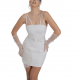 ROCHIE ELISABETTA FRANCHI, Floral Jacquard, Mini, White - AB77952E2360 ROCHIE ELISABETTA FRANCHI, Floral Jacquard, Mini, White - AB77952E2360