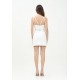 ROCHIE ELISABETTA FRANCHI, Floral Jacquard, Mini, White - AB77952E2360 ROCHIE ELISABETTA FRANCHI, Floral Jacquard, Mini, White - AB77952E2360