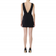 ROCHIE ELISABETTA FRANCHI, Mini, Draped Gold Detail, Black - AB79856E2110 ROCHIE ELISABETTA FRANCHI, Mini, Draped Gold Detail, Black - AB79856E2110