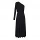 ROCHIE ELISABETTA FRANCHI, One Shoulder, Buttons, Black - AB80252E2110 ROCHIE ELISABETTA FRANCHI, One Shoulder, Buttons, Black - AB80252E2110