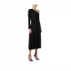 ROCHIE ELISABETTA FRANCHI, One Shoulder, Buttons, Black - AB80252E2110 ROCHIE ELISABETTA FRANCHI, One Shoulder, Buttons, Black - AB80252E2110