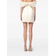 ROCHIE ELISABETTA FRANCHI, Floral Embroidered Satin, Mini, Light Beige - AB81152E2193 ROCHIE ELISABETTA FRANCHI, Floral Embroidered Satin, Mini, Light Beige - AB81152E2193