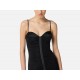 ROCHIE ELISABETTA FRANCHI, Midi, Elegance, Stretch, Black - AB81556E2110 ROCHIE ELISABETTA FRANCHI, Midi, Elegance, Stretch, Black - AB81556E2110