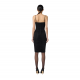 ROCHIE ELISABETTA FRANCHI, Midi, Elegance, Stretch, Black - AB81556E2110 ROCHIE ELISABETTA FRANCHI, Midi, Elegance, Stretch, Black - AB81556E2110