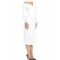 ROCHIE ELISABETTA FRANCHI, Jersey dress with jewel buttons, Alb