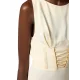 ROCHIE ELISABETTA FRANCHI, Corset Detailing, Light Beige - AB84652E2DC7 ROCHIE ELISABETTA FRANCHI, Corset Detailing, Light Beige - AB84652E2DC7
