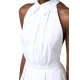 ROCHIE ELISABETTA FRANCHI, Pleated Mini, White - AB85452E2360 ROCHIE ELISABETTA FRANCHI, Pleated Mini, White - AB85452E2360