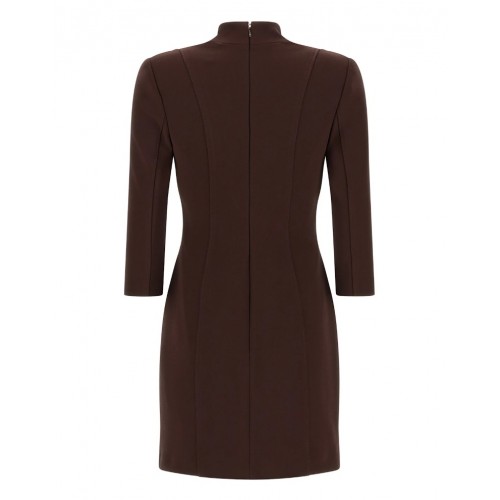 Rochie ELISABETTA FRANCHI, Logo Dress With Elastic Bands