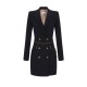 ROCHIE ELISABETTA FRANCHI, Blazer Style, Black - AB89657E2110