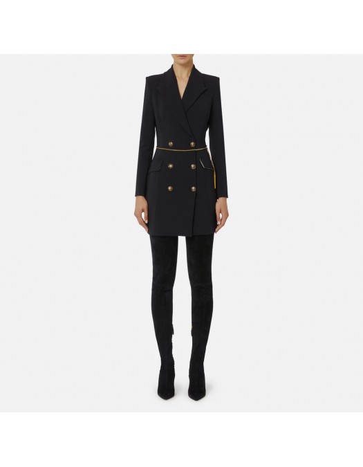 ROCHIE ELISABETTA FRANCHI, Blazer Style, Black - AB89657E2110