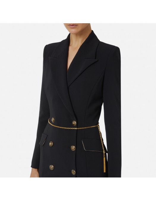 ROCHIE ELISABETTA FRANCHI, Blazer Style, Black - AB89657E2110