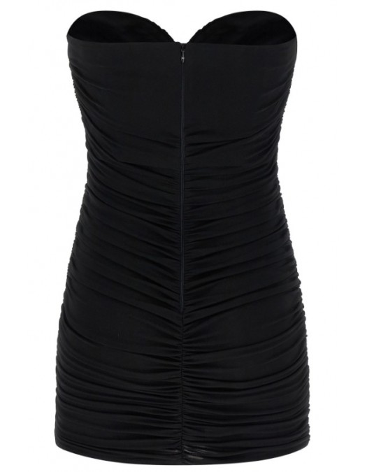 Rochie ELISABETTA FRANCHI, Heart-shaped neckline dress - AB90861E2EV9