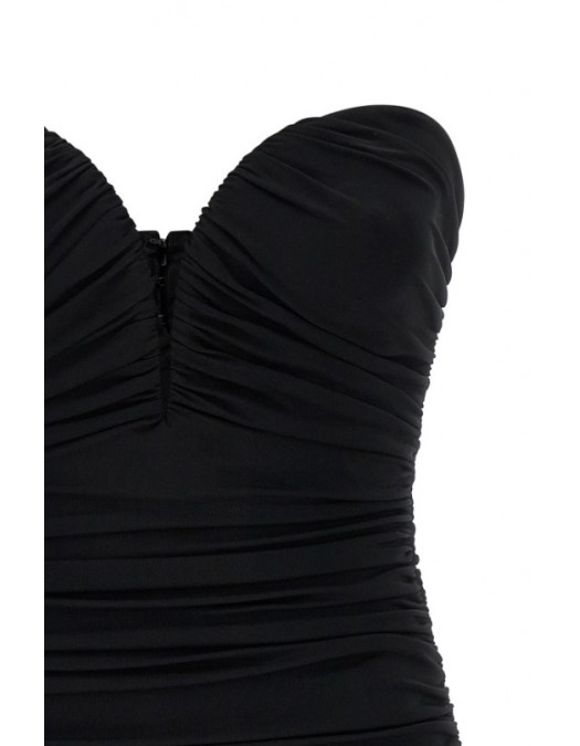 Rochie ELISABETTA FRANCHI, Heart-shaped neckline dress - AB90861E2EV9
