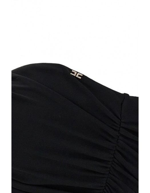 Rochie ELISABETTA FRANCHI, Heart-shaped neckline dress - AB90861E2EV9