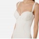 Rochie ELISABETTA FRANCHI, Corset dress, Alb - AB91861E2360