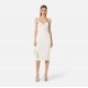 Rochie ELISABETTA FRANCHI, Corset dress, Alb - AB91861E2360