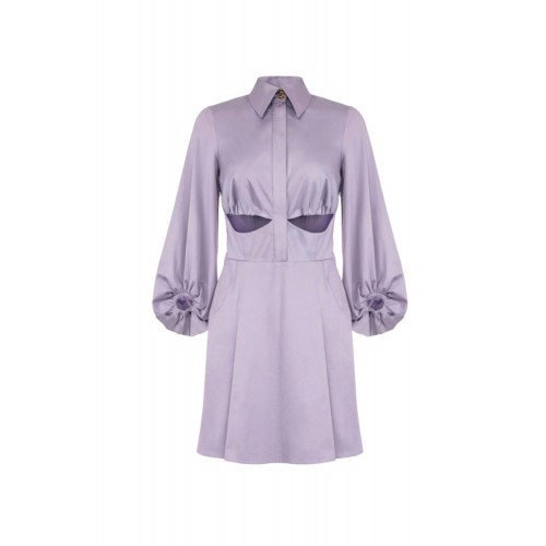 Rochie ELISABETTA FRANCHI, Stretch cotton mini dress, Mov