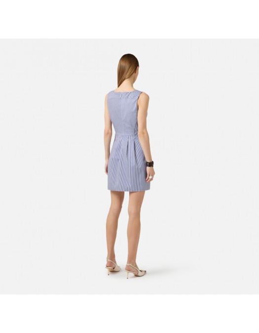 Rochie ELISABETTA FRANCHI, Mini dress with jewel scarf - AB95762E2019