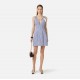 Rochie ELISABETTA FRANCHI, Mini dress with jewel scarf - AB95762E2019