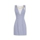 Rochie ELISABETTA FRANCHI, Mini dress with jewel scarf - AB95762E2019