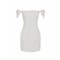 Rochie ELISABETTA FRANCHI, Linen-blend mini dress