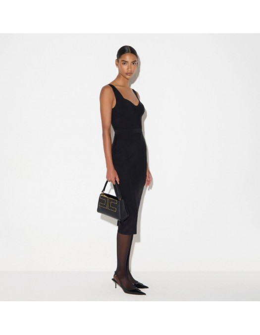Rochie ELISABETTA FRANCHI, Dress in scuba fabric - AB98566E2110