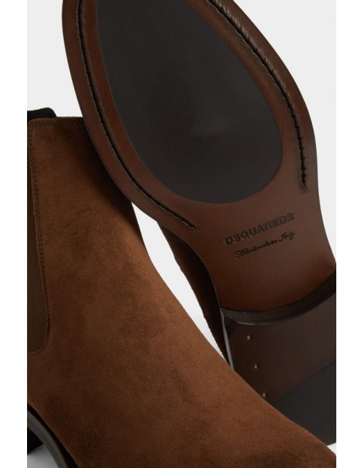 Ghete DSQUARED2,  BROWN Ankle boots - ABM0157015035205080