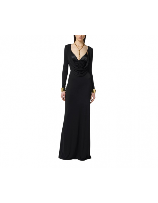 ROCHIE ELISABETTA FRANCHI, Red Carpe, Satin Bra, Black - ABR0356E2110 ROCHIE ELISABETTA FRANCHI, Red Carpe, Satin Bra, Black - ABR0356E2110