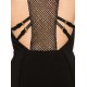 Rochie ELISABETTA FRANCHI, Crystal-embellished open-back maxi dress - ABR1261E2110