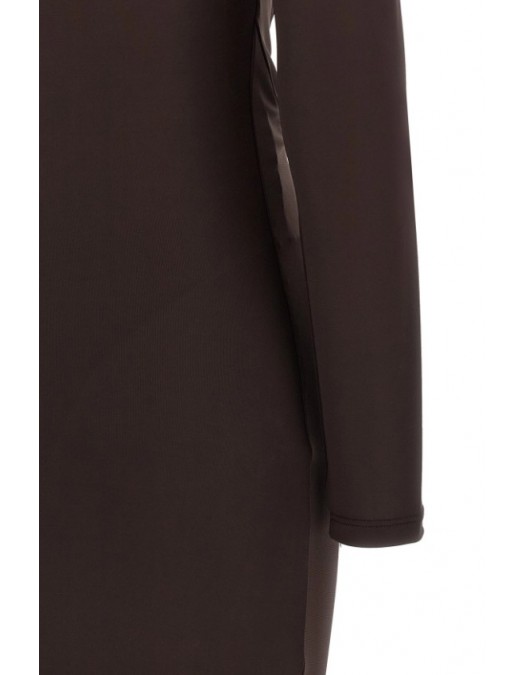 Rochie ELISABETTA FRANCHI, Red Carpet' dress, Brown - ABR1461E2EV9