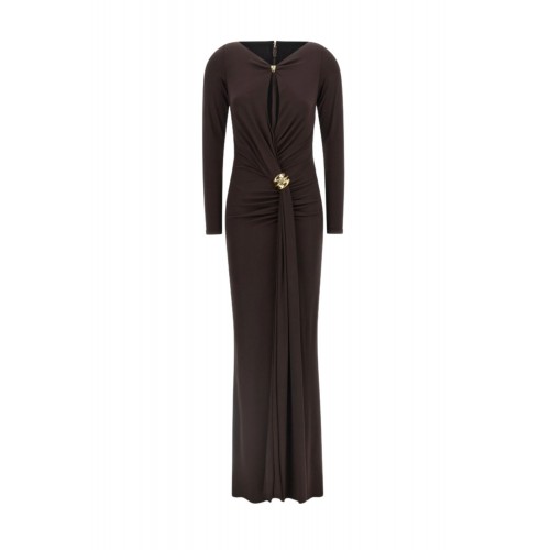 Rochie ELISABETTA FRANCHI, Red Carpet' dress, Brown
