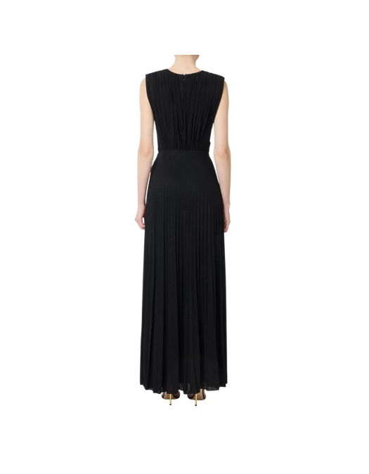 ROCHIE ELISABETTA FRANCHI, Red Carpe, Pleating Pattern, Black - ABR1556E2110 ROCHIE ELISABETTA FRANCHI, Red Carpe, Pleating Pattern, Black - ABR1556E2110