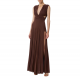 ROCHIE ELISABETTA FRANCHI, Red Carpe, Pleating Pattern, Brown Coffee - ABR1556E2EA3 ROCHIE ELISABETTA FRANCHI, Red Carpe, Pleating Pattern, Brown Coffee - ABR1556E2EA3