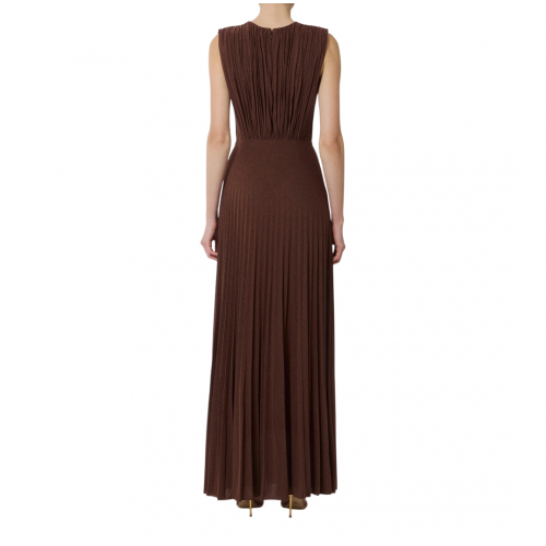 ROCHIE ELISABETTA FRANCHI, Red Carpe, Pleating Pattern, Brown Coffee ROCHIE ELISABETTA FRANCHI, Red Carpe, Pleating Pattern, Brown Coffee